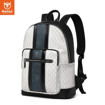 2024New Luxury Backpack Men's Fashion Travel Waterproof and Wear-resistant High Quality School Large Capacity Laptop Bag