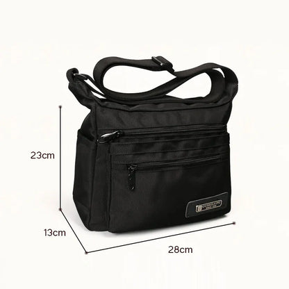 2024New Men Fashion Shoulder Bags Waterproof Crossbody Bag Leisure Oxford Cloth Casual Travel Man Messenger Bag
