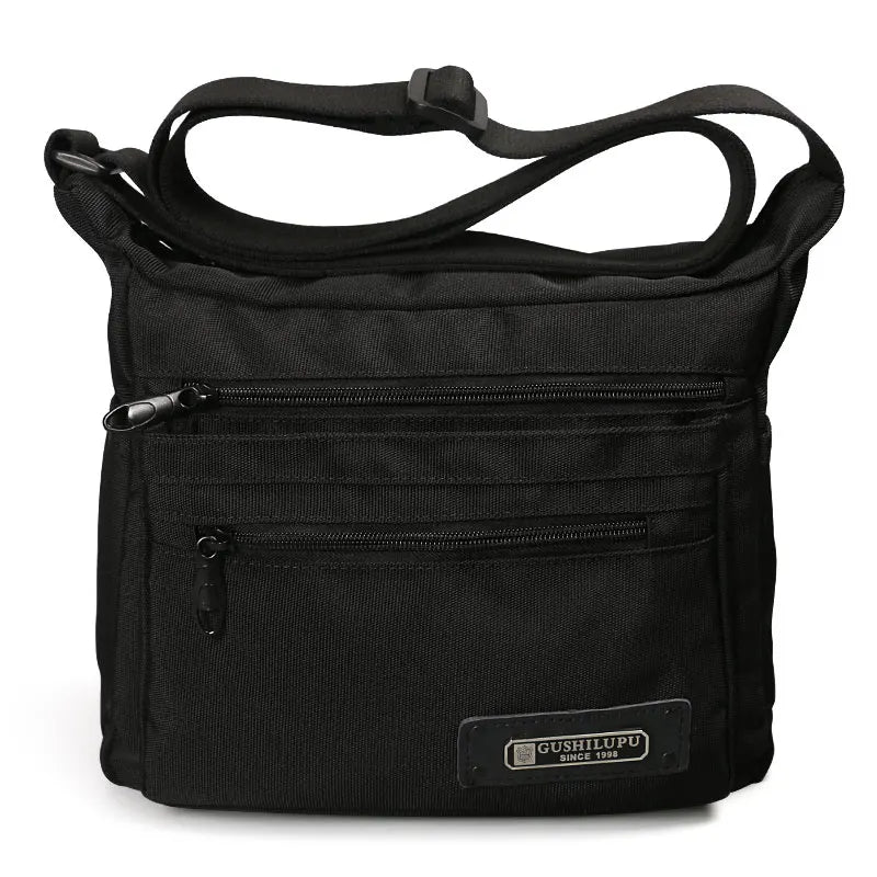2024New Men Fashion Shoulder Bags Waterproof Crossbody Bag Leisure Oxford Cloth Casual Travel Man Messenger Bag