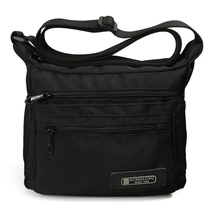 2024New Men Fashion Shoulder Bags Waterproof Crossbody Bag Leisure Oxford Cloth Casual Travel Man Messenger Bag