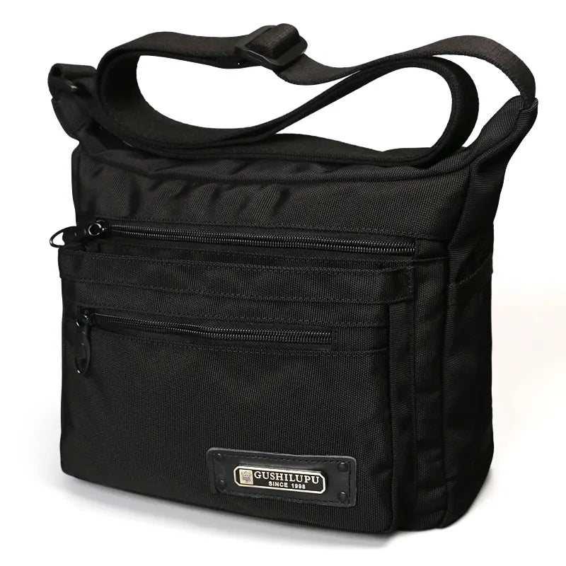2024New Men Fashion Shoulder Bags Waterproof Crossbody Bag Leisure Oxford Cloth Casual Travel Man Messenger Bag