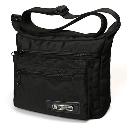 2024New Men Fashion Shoulder Bags Waterproof Crossbody Bag Leisure Oxford Cloth Casual Travel Man Messenger Bag