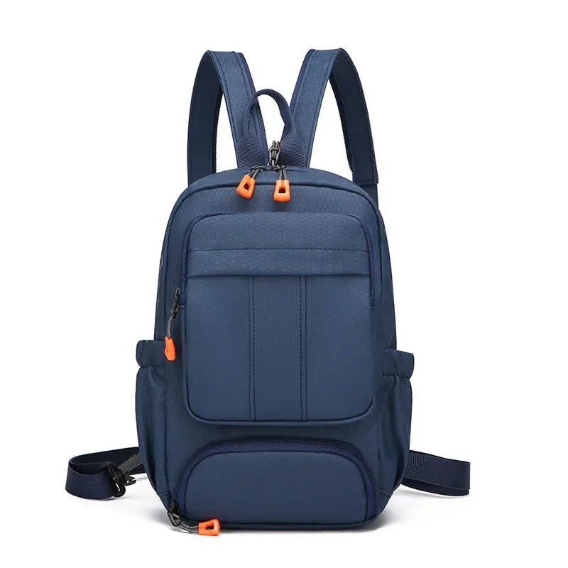 2024New Multifunctional Chest Sling Bag Blocking Sling Backpack Crossbody Chest Bag Daypack for Hiking Travel