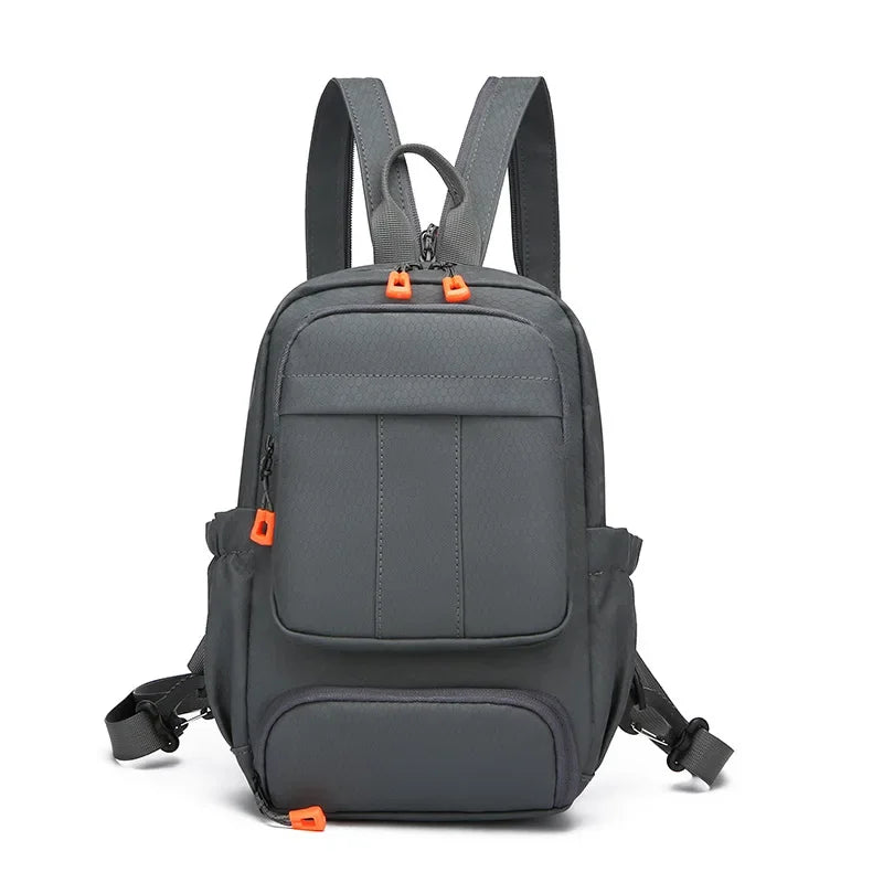 2024New Multifunctional Chest Sling Bag Blocking Sling Backpack Crossbody Chest Bag Daypack for Hiking Travel