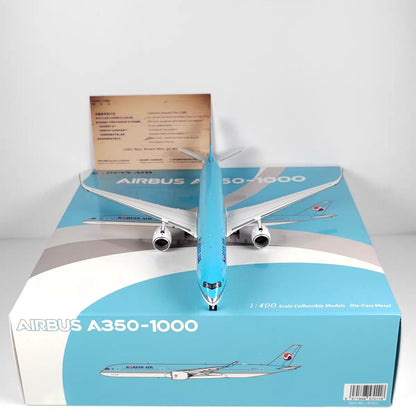 1:400 NG Model KOREAN AIR Airbus 350-1000 Passenger Plane Diecast Aircraft Model