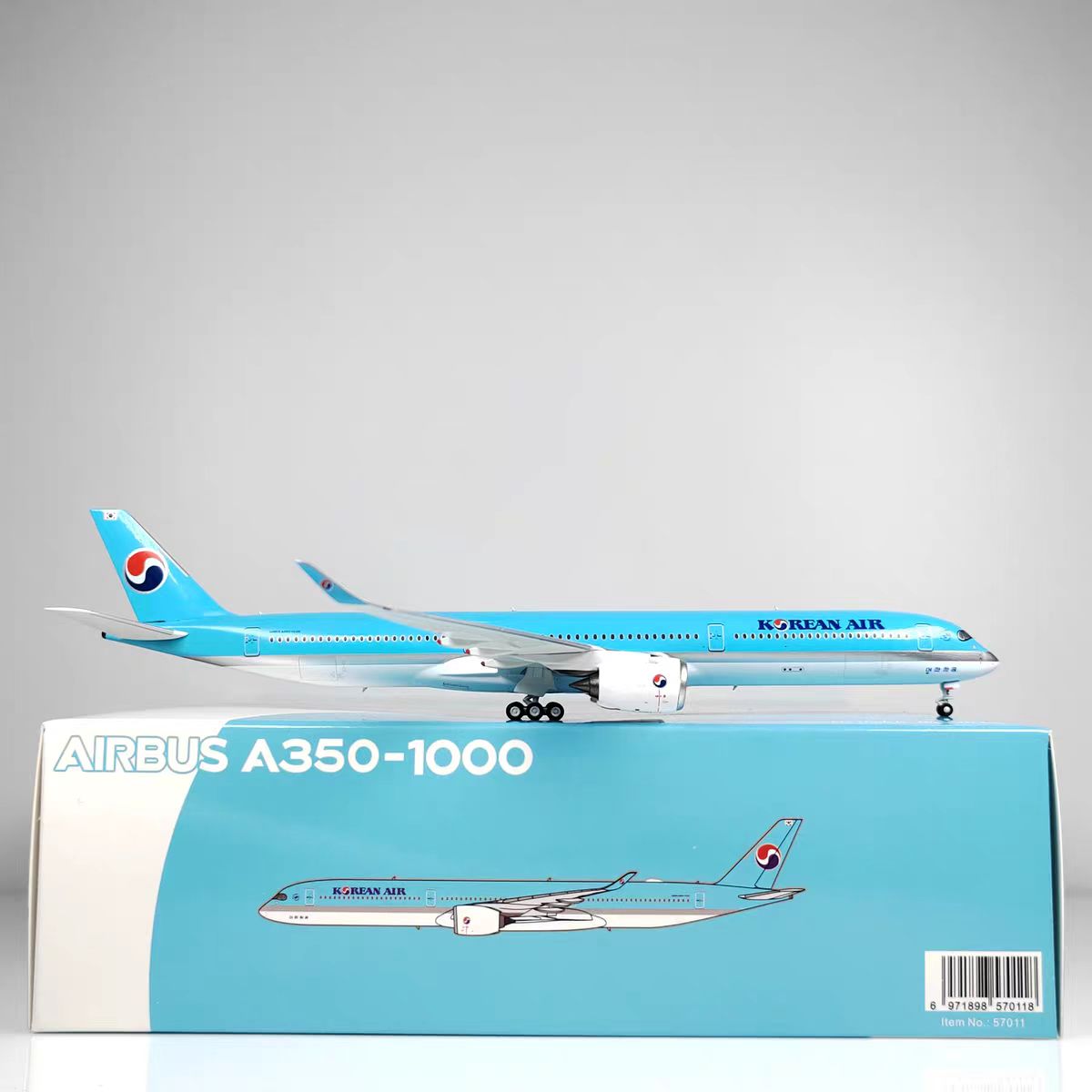 1:400 NG Model KOREAN AIR Airbus 350-1000 Passenger Plane Diecast Aircraft Model