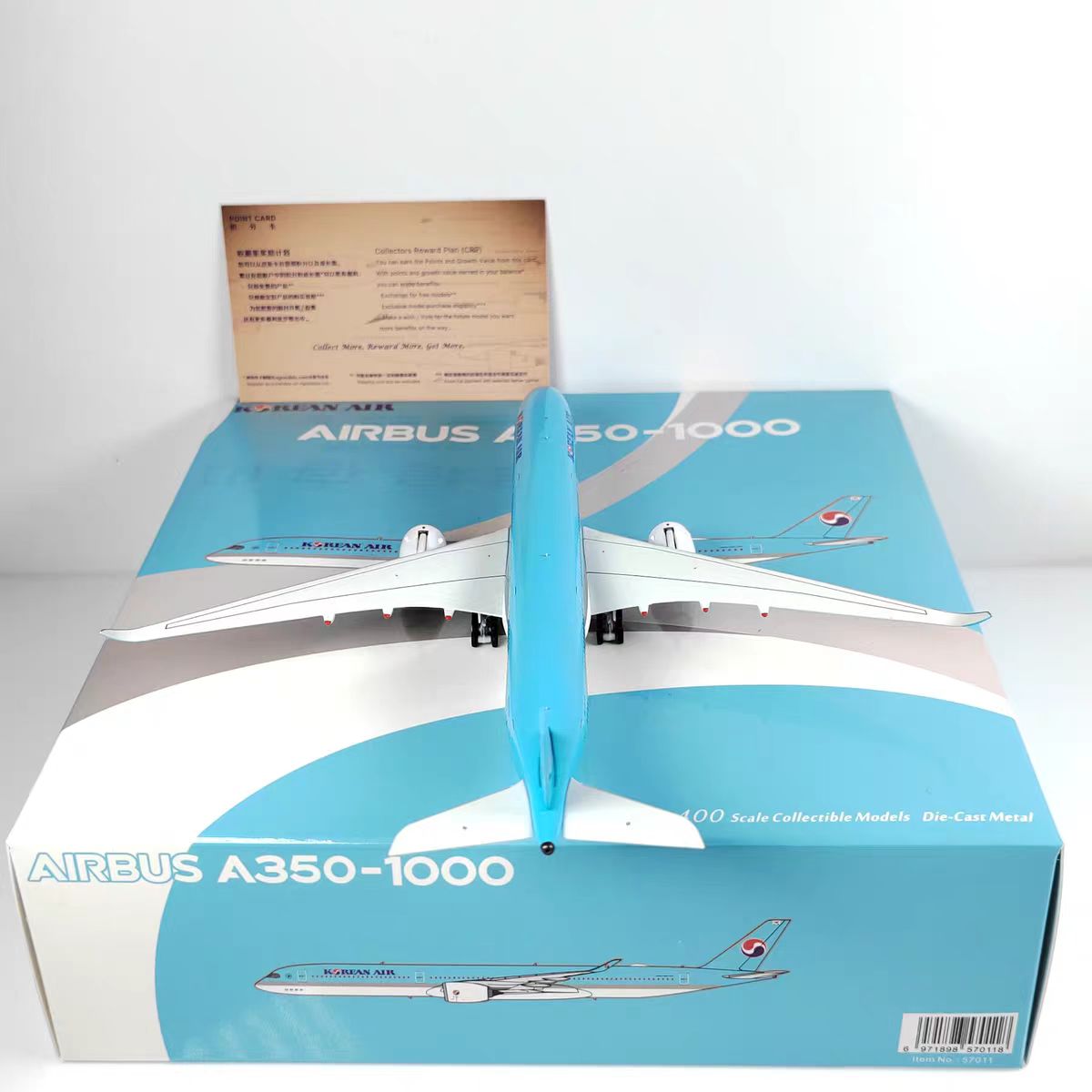 1:400 NG Model KOREAN AIR Airbus 350-1000 Passenger Plane Diecast Aircraft Model