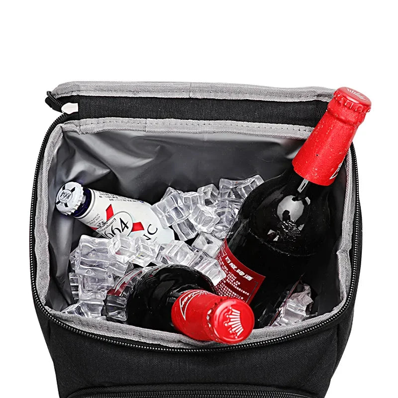 20L Can Cooler Bags with Corkscrew Leakproof Beer Cool Backpack Outdoor Picnic Carry Meals Thermal Bag for Fitness Lunch Box New