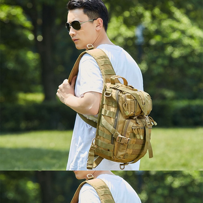 20L Tactical Backpack Pack Military Sling Backpack Army Molle Waterproof EDC Rucksack Bag for Outdoor Hiking Camping Hunting