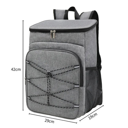 20L Thermal Backpack Waterproof Thickened Cooler Bag Large Insulated Bag Picnic beach Cooler Backpack Refrigerator Bag For Food