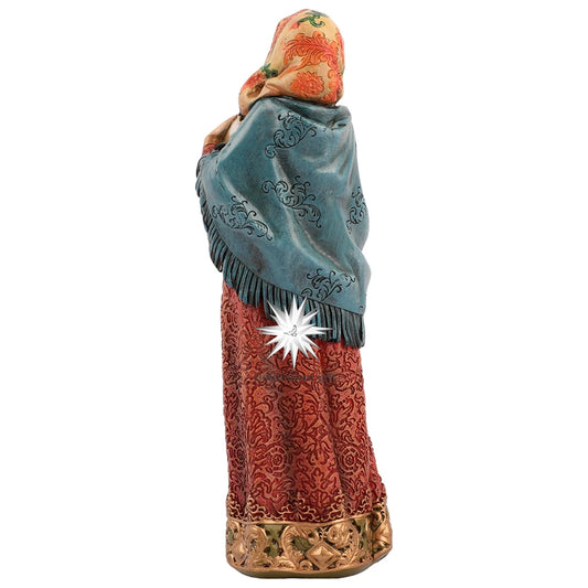 20cmH  Madonna of the Streets Famous Statue Virgin Mary with Baby Jesus Sculpture Decorative Crafts