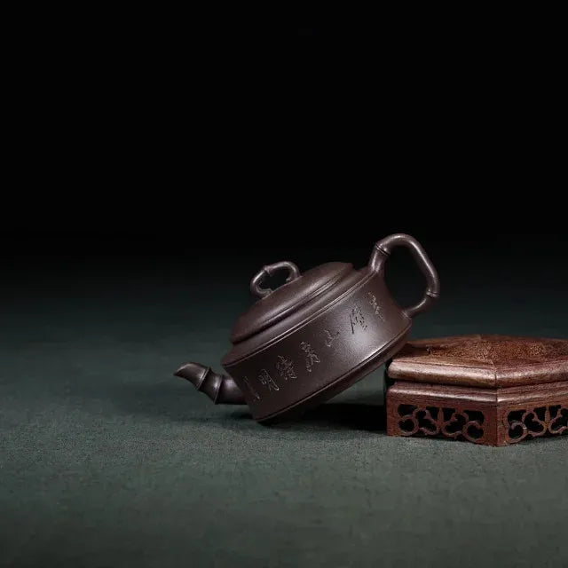 210CC Yixing Purple Clay Teapot Small Capacity Kettle Kung Fu Zisha Tet Set Puer Teaware