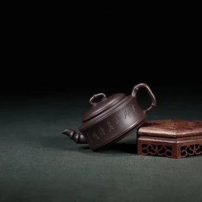 210CC Yixing Purple Clay Teapot Small Capacity Kettle Kung Fu Zisha Tet Set Puer Teaware