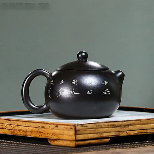210ml Boutique Yixing Purple Clay Teapot Master Handmade Xishi Beauty Kettle Chinese Zisha Filter Tea Infuser Tea Accessories