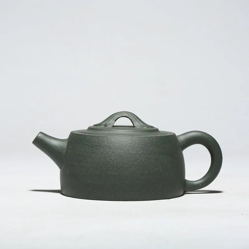 210ml Ceramic Teapot Raw Ore Purple Clay Teapot Yixing Zisha Tea Pot Free Shipping Gren Mud Ceover Well Bar Teapot