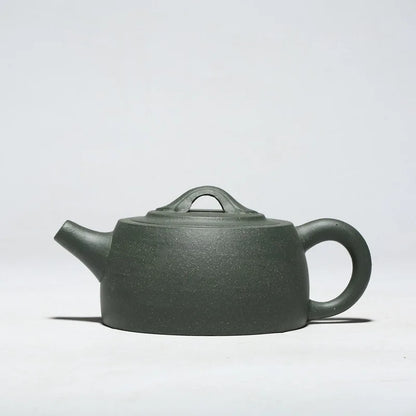 210ml Ceramic Teapot Raw Ore Purple Clay Teapot Yixing Zisha Tea Pot Free Shipping Gren Mud Ceover Well Bar Teapot