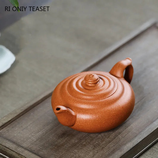 210ml High-end Yixing Purple Clay Teapots Beauty Kettle Famous Handmade Tea Pot Chinese Raw Ore Zisha Tea Set Teaware Collection