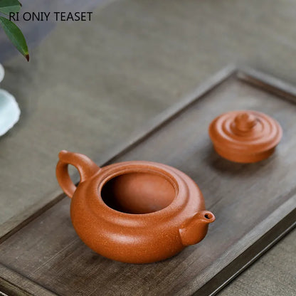 210ml High-end Yixing Purple Clay Teapots Beauty Kettle Famous Handmade Tea Pot Chinese Raw Ore Zisha Tea Set Teaware Collection