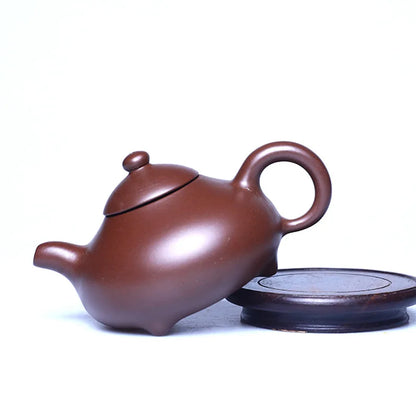 210ml Yixing Classic Teapot Boutique Purple Clay Tea Pot Ore Beauty Kettle Kung Fu Master Handmade Teaware Tea Ceremony Set