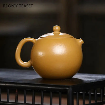 210ml Yixing High-end Purple Clay Teapots Famous Handmade Customized Xi Shi Tea Pot Teaware Kettle Chinese Zisha Tea Set Gifts