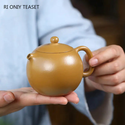 210ml Yixing High-end Purple Clay Teapots Famous Handmade Customized Xi Shi Tea Pot Teaware Kettle Chinese Zisha Tea Set Gifts