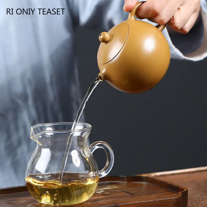 210ml Yixing High-end Purple Clay Teapots Famous Handmade Customized Xi Shi Tea Pot Teaware Kettle Chinese Zisha Tea Set Gifts