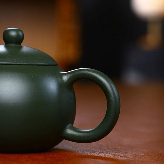210ml Yixing Purple Clay Teapots Ball Hole Filter Tea Pot Beauty Kettle Raw ore Handmade Tea Set Zisha Customized Authentic