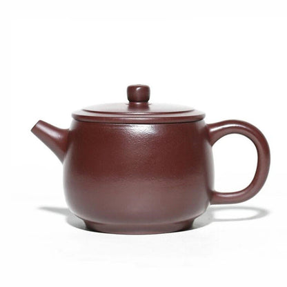 210ml Yixing Purple Clay Teapots Famous Artists Handmade High Stone Scoop Tea Pot Raw Ore Kettle Chinese Zisha Tea Set