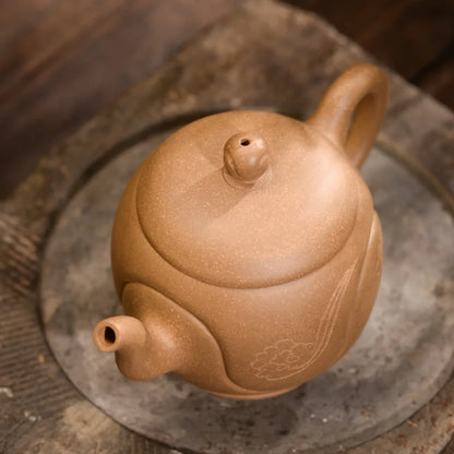 210ml Zisha pot Dahongpao Teaware Yixing Purple Clay Teapot Authentic Famous Hand-made Old Section Mud Tea Pot Chanyun Tea Set