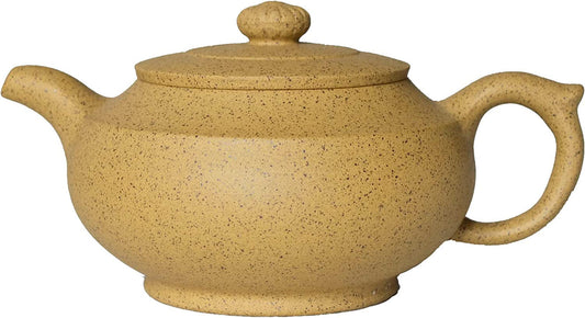 Chinese Zisha Teapot Yixing Clay Sesame Mud Tea Pot for Home Office (Pumpkin)