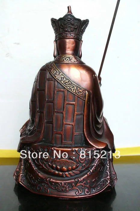 21CM Tibet Buddhism Ksitigarbha Bronze buddha Statue