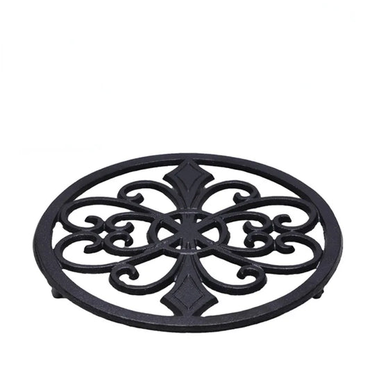 21cm Anti-Scalding Pot Mat Cast Iron Kettle Insulation Pad Iron Pot Holder Teapot Base for Heat Insulation Tea Set Accessories