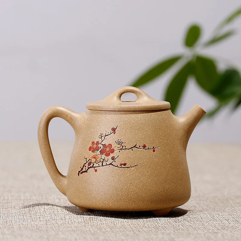 220ML Purple Clay Teapot Handmade painted Yixing Famous Kung Fu Zisha Tea Pot High Grade tea gift Free Shipping Price: US $224.7