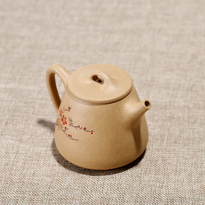 220ML Purple Clay Teapot Handmade painted Yixing Famous Kung Fu Zisha Tea Pot High Grade tea gift Free Shipping Price: US $224.7