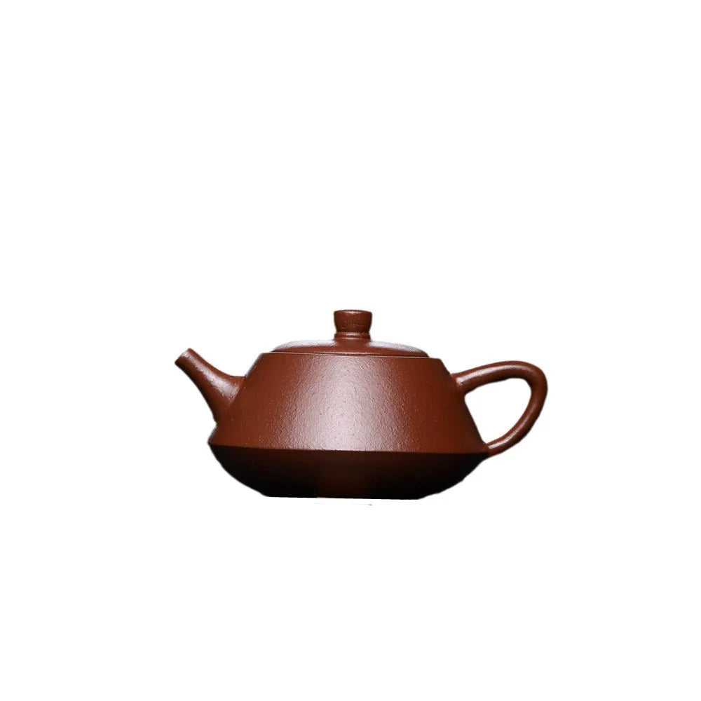220cc Chinese Yixing Purple Clay Tea Pot Home Dahongpao Customized Teaware Handmade Xishi Teapot Kettle Tea Ceremony