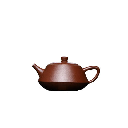 220cc Chinese Yixing Purple Clay Tea Pot Home Dahongpao Customized Teaware Handmade Xishi Teapot Kettle Tea Ceremony