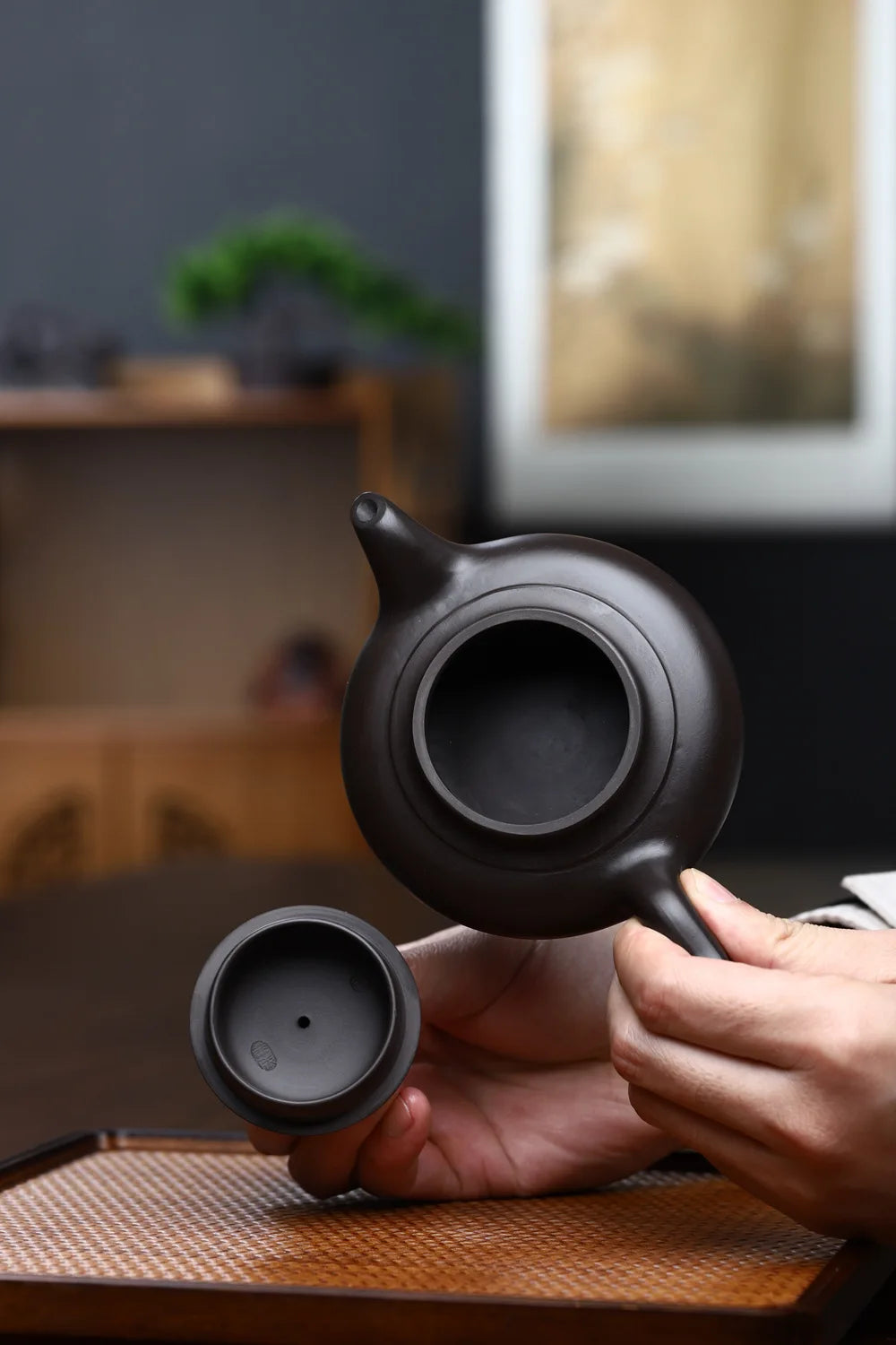220cc Chinese Yixing Purple Clay Teapot Handmade Tea Pot Raw Ore Zisha Tea Set Customized Beauty Tea Maker
