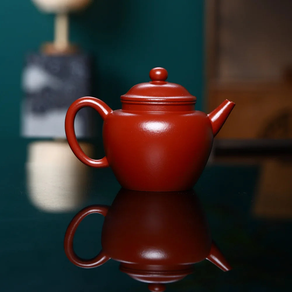 220cc Yixing Purple Clay Pot Zhu Clay Handmade Teapot Kung Fu Tea set Bubble teapot