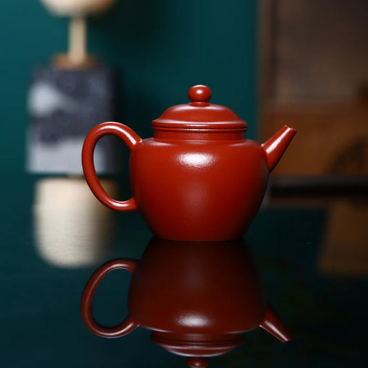 220cc Yixing Purple Clay Pot Zhu Clay Handmade Teapot Kung Fu Tea set Bubble teapot