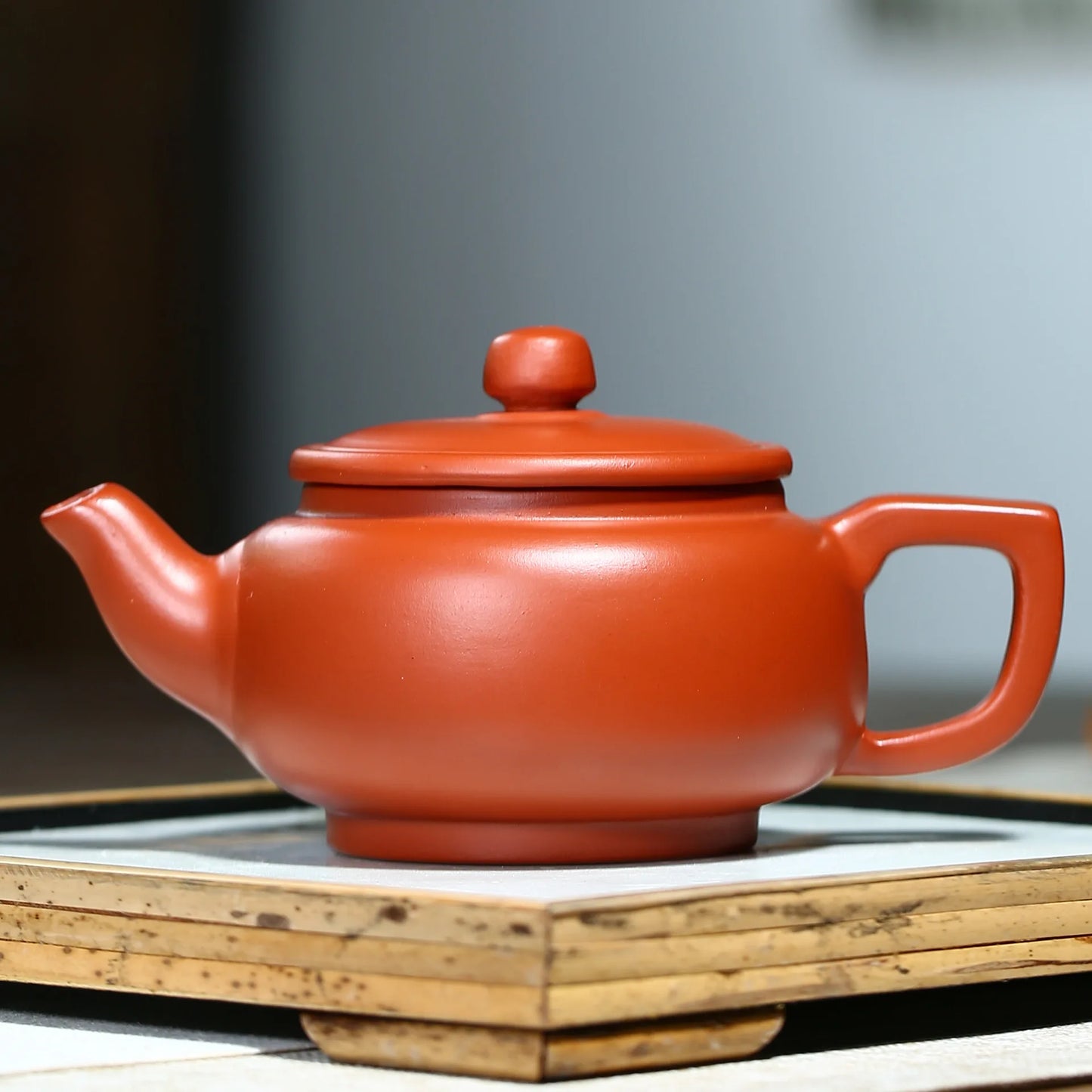 220cc Yixing Purple Clay Small Tea Set Include 1 Pot4 Cups Xishi Pot  Ceremony zisha Ceramic Pottery Teacup china Kung Fu Tea