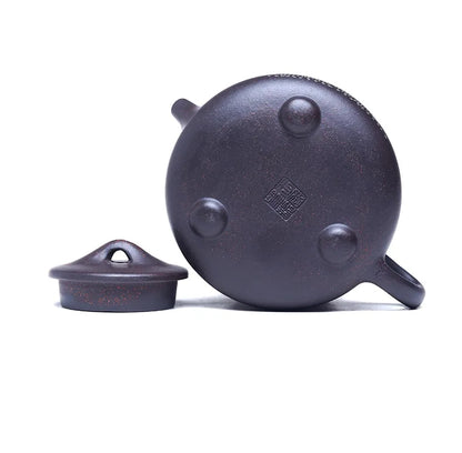 220cc Yixing Purple Clay Teapot Teapot Tea Kettle Tea Maker Coffee Table Tea Making Tool Teaware Handmade Teapots Tea Pot Gift