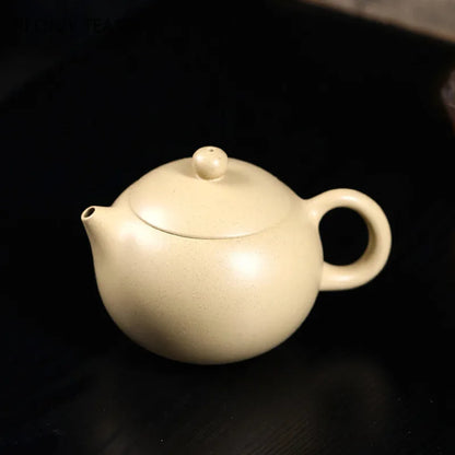 220ml Authentic Yixing Purple Clay Teapots Famous Handmade Xishi Tea Pot Raw Ore Beauty Kettle Chinese Zisha Tea Set Teaware