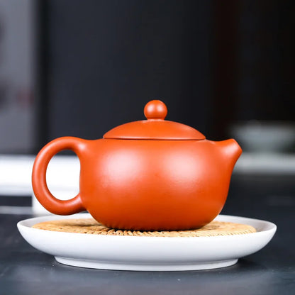 220ml Chinese Yixing Handmade Tea Pot Purple Clay Teapot Beauty Kettle Home Dahongpao Customized Teaware Tea Ceremony Tea Set