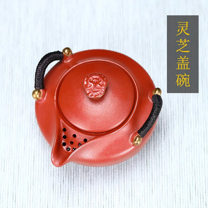 220ml Dahongpao Purple Clay Pot Zisha Teapot Yixing Handmade Kung-fu TeawarePurple Drinkware For Puer Green Black Janpan Kettle