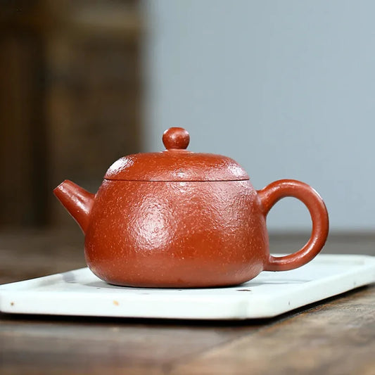 220ml Handmade Yixing Purple Clay Tea Pot Chinese Boutique Teapot Tradition Filter Beauty Tea Infuser Authentic Zisha Tea Set