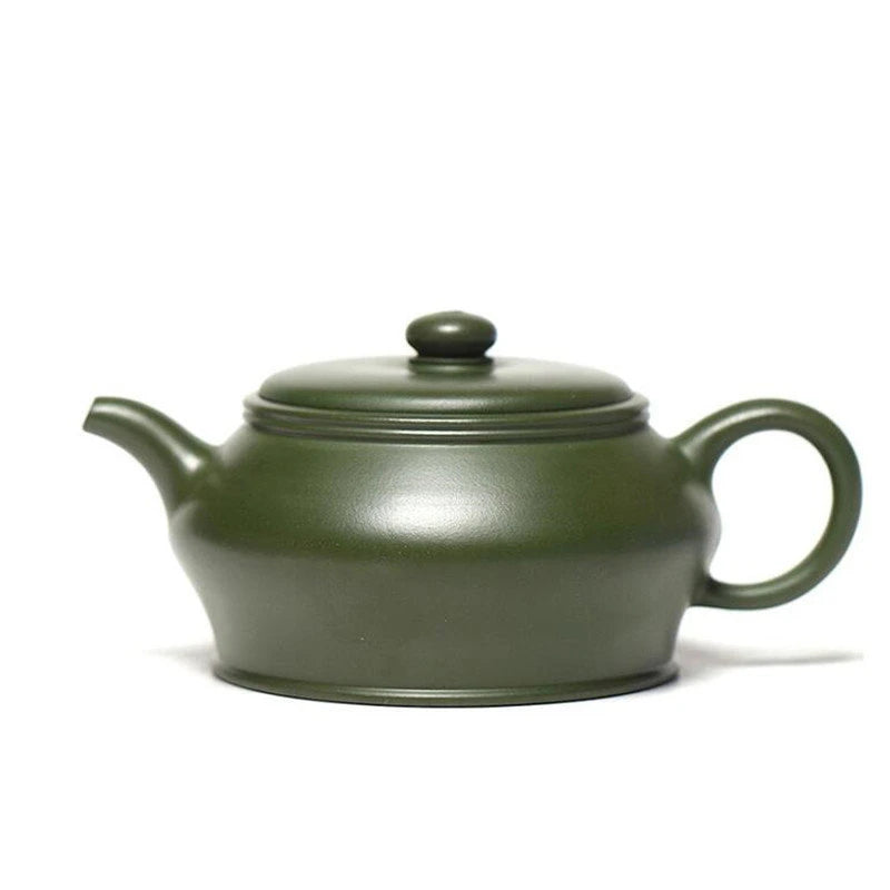 220ml Yixing Famous Purple Clay Teapots Handmade Tea Pot Raw Ore Green Mud Beauty Kettle Chinese Zisha Tea Set Teaware Gifts
