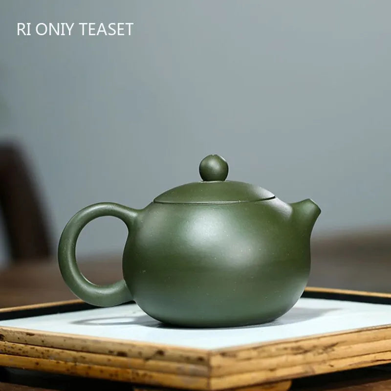 220ml Yixing Purple Clay Teapots Ball Hole Filter Tea Pot Beauty Kettle Raw ore Handmade Tea Set Zisha Customized Authentic