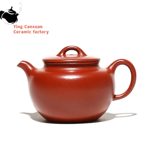 220ml Yixing Purple Clay Teapots Master Handmade Tea Pot Raw Ore Dahongpao Mud Beauty Kettle Chinese Zisha Tea Set Customized