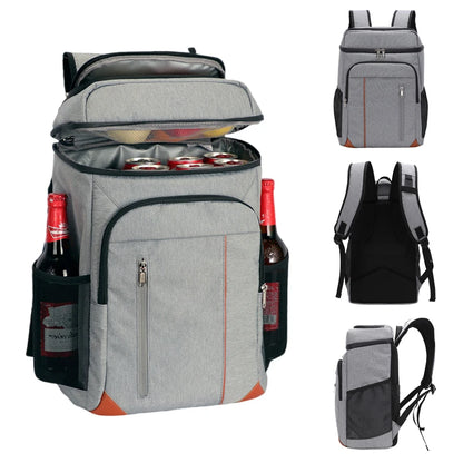 22L Cooler Bag 100% Leakpoof Large Insulated Outdoor Picnic Beach Thermal Lunch Bags Car Refrigerator Food Waterproof Backpack