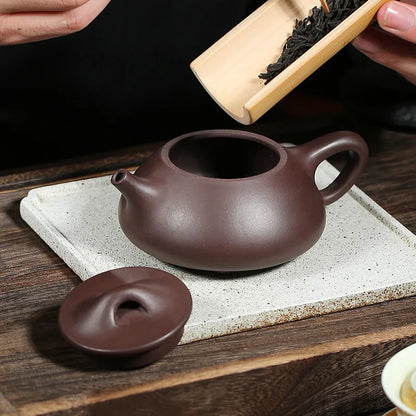 230cc BoutiqueTea Infuser Yixing Purple Clay Teapot Handmade Beauty Kettle Chinese Zisha Tea Set